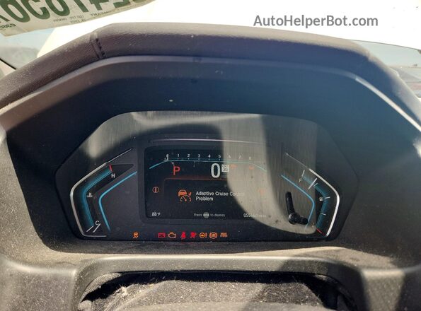 5FNRL6H61PB030629 2023 HONDA ODYSSEY Белый Вид щитка приборов