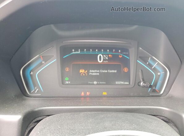 5FNRL6H61RB011968 2024 HONDA ODYSSEY Gray Vista del cuadro de instrumentos