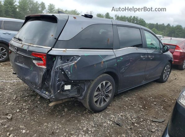 5FNRL6H61RB011968 2024 HONDA ODYSSEY Gray Trasero derecho