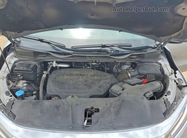 5FNRL6H62PB011975 2023 HONDA ODYSSEY Silver Widok komory silnika