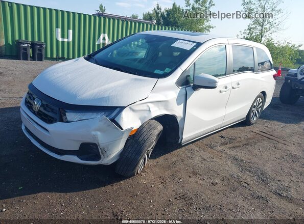 5FNRL6H62SB026260 2025 HONDA ODYSSEY White Vista tres cuartos delantera izquierda