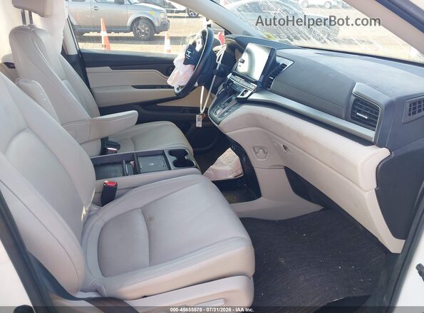 5FNRL6H62SB026260 2025 HONDA ODYSSEY White Vista interior delantera