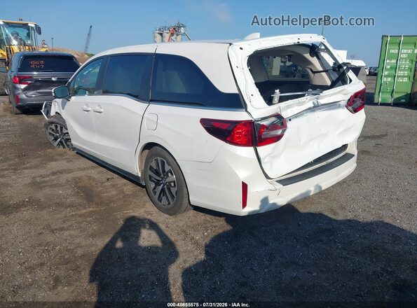 5FNRL6H62SB026260 2025 HONDA ODYSSEY White Trasero izquierdo