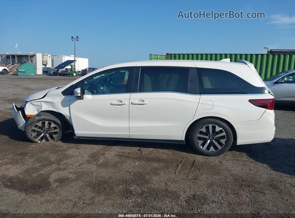 5FNRL6H62SB026260 2025 HONDA ODYSSEY White Vista interior de 360 grados