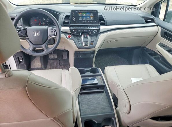 5FNRL6H62SB069285 2025 HONDA ODYSSEY White Widok deski rozdzielczej