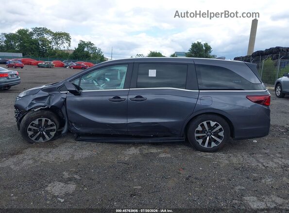 5FNRL6H62SB073725 2025 HONDA ODYSSEY Gray უკანა სალონის ხედი