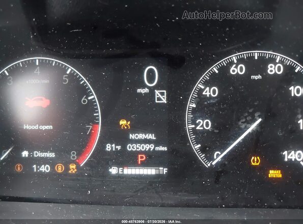 5FNRL6H62SB073725 2025 HONDA ODYSSEY Gray სალონის 360-გრადუსიანი ხედი
