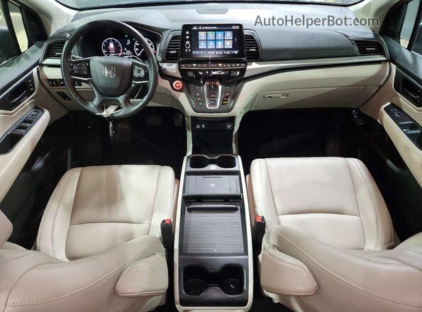 5FNRL6H62SB080142 2025 HONDA ODYSSEY Серый Вид панели приборов