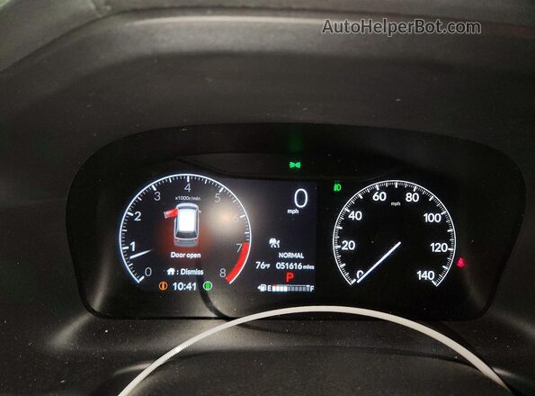 5FNRL6H62SB080142 2025 HONDA ODYSSEY Серый Вид щитка приборов