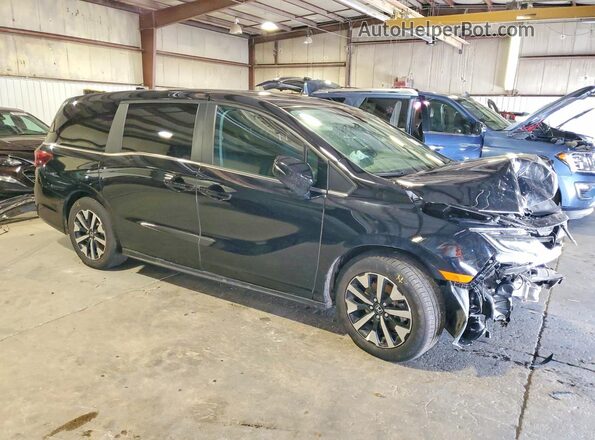 5FNRL6H62SB088113 2025 HONDA ODYSSEY Black Przód prawy