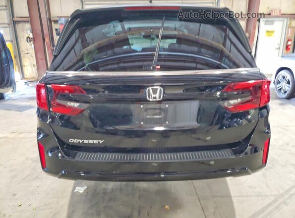 5FNRL6H62SB088113 2025 HONDA ODYSSEY Black Widok z tyłu