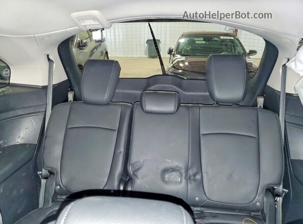 5FNRL6H62SB088113 2025 HONDA ODYSSEY Black Widok tylnych siedzeń