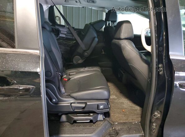 5FNRL6H62SB088113 2025 HONDA ODYSSEY Black Widok wnętrza z tyłu