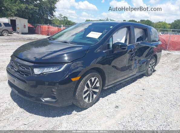 5FNRL6H62SB088466 2025 HONDA ODYSSEY Черный Передняя левая четверть