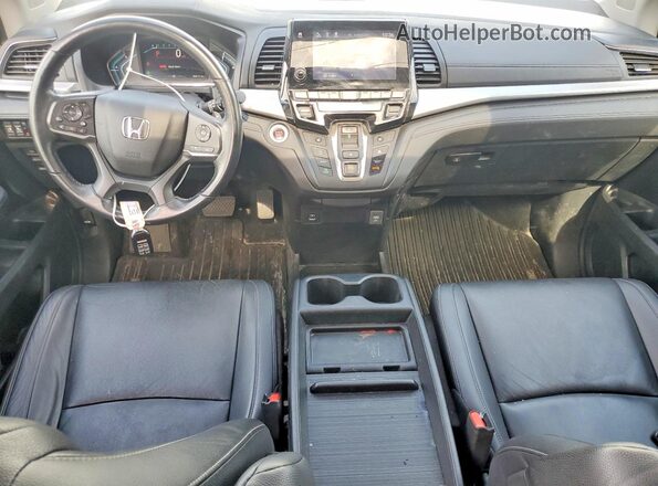 5FNRL6H63PB043138 2023 HONDA ODYSSEY White Вид панелі приладів
