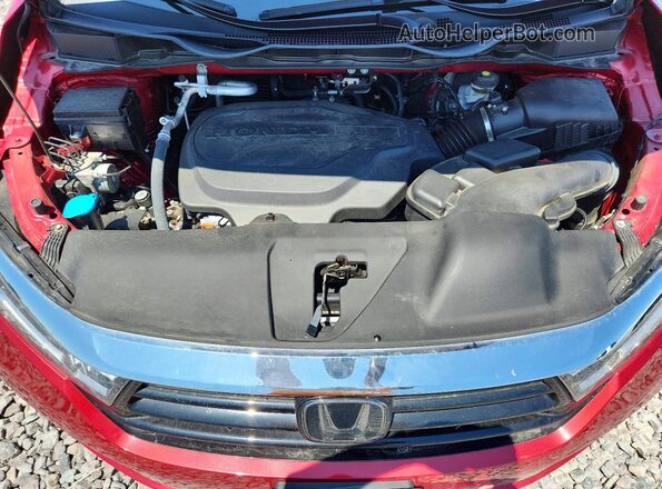 5FNRL6H63RB007159 2024 HONDA ODYSSEY Red Widok komory silnika