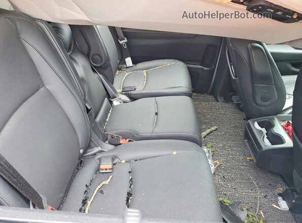 5FNRL6H63SB045609 2025 HONDA ODYSSEY Silver Widok wnętrza z tyłu