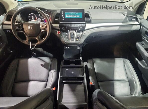 5FNRL6H63SB079436 2025 HONDA ODYSSEY Черный Вид панели приборов