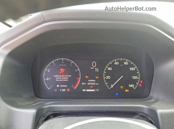 5FNRL6H63SB089948 2025 HONDA ODYSSEY Серый Вид щитка приборов