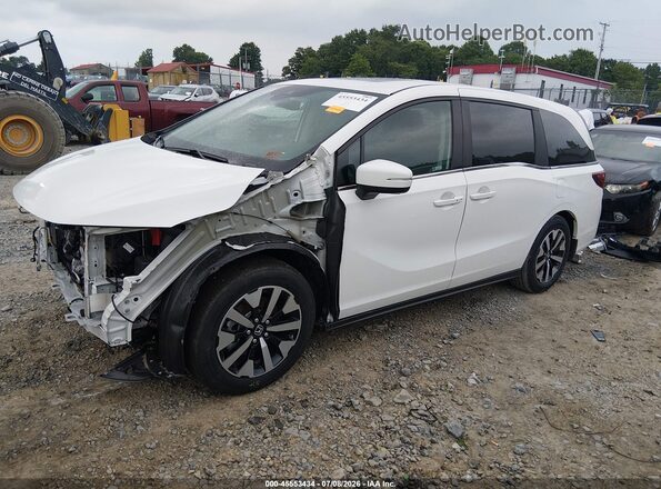 5FNRL6H63TB015852 2026 HONDA ODYSSEY White წინა მარცხენა ხედი სამი მეოთხედიდან