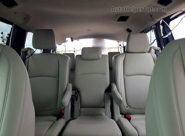 5FNRL6H63TB037673 2026 HONDA ODYSSEY Blue Հետևի նստատեղերի տեսք