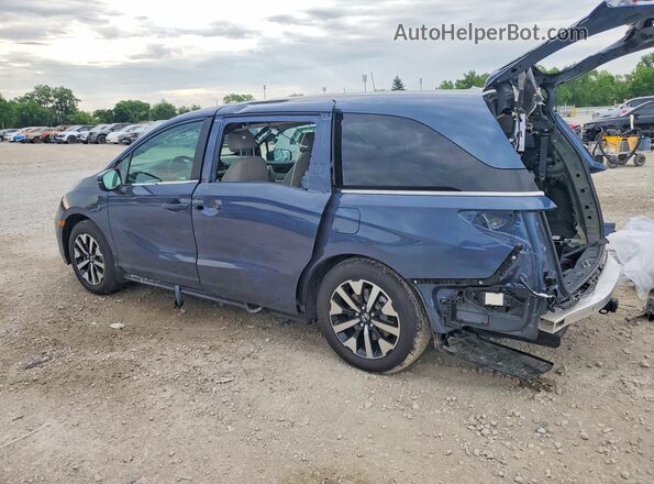 5FNRL6H63TB037673 2026 HONDA ODYSSEY Blue Հետևի ձախ