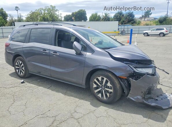 5FNRL6H63TB038547 2026 HONDA ODYSSEY Gray Передня права чверть