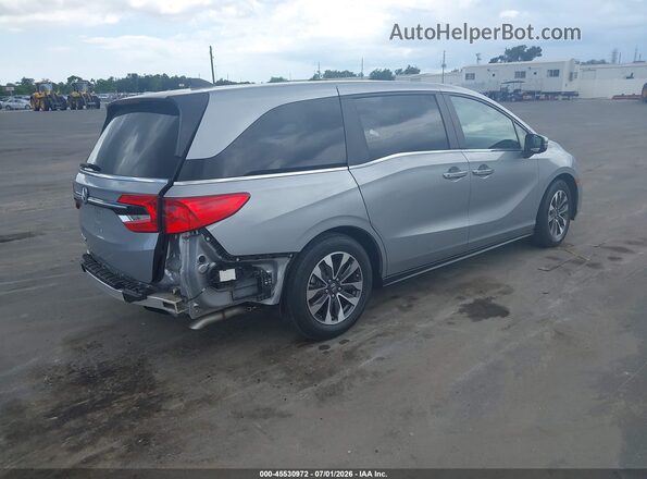 5FNRL6H64RB011883 2024 HONDA ODYSSEY Silver Tył prawy