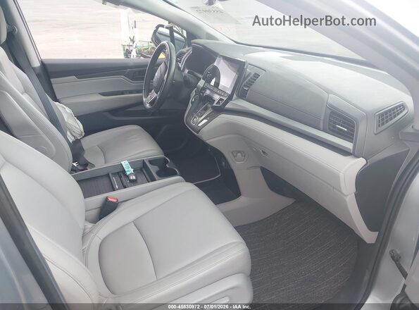 5FNRL6H64RB011883 2024 HONDA ODYSSEY Silver Widok wnętrza z przodu