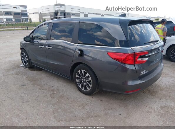 5FNRL6H64RB041577 2024 HONDA ODYSSEY Gray Tył lewy