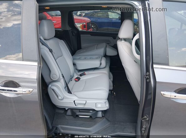 5FNRL6H64RB041577 2024 HONDA ODYSSEY Gray Widok naklejki z numerem VIN
