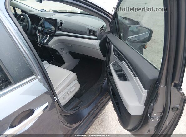 5FNRL6H64RB041577 2024 HONDA ODYSSEY Gray Widok wnętrza z przodu