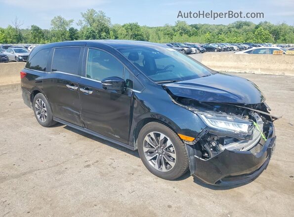 5FNRL6H64RB056094 2024 HONDA ODYSSEY Black Передня права чверть