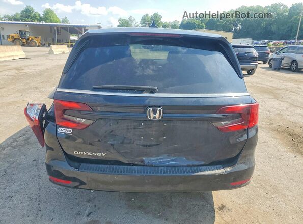 5FNRL6H64RB056094 2024 HONDA ODYSSEY Black Вид ззаду