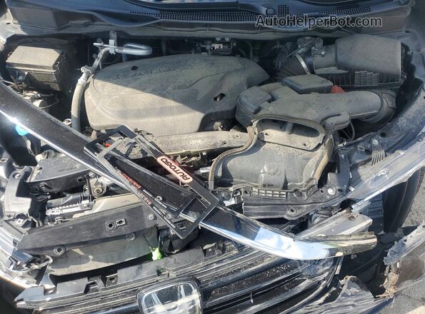 5FNRL6H64RB056094 2024 HONDA ODYSSEY Black Вид підкапотного простору