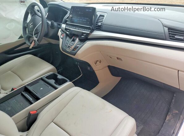 5FNRL6H64SB059941 2025 HONDA ODYSSEY White Widok deski rozdzielczej