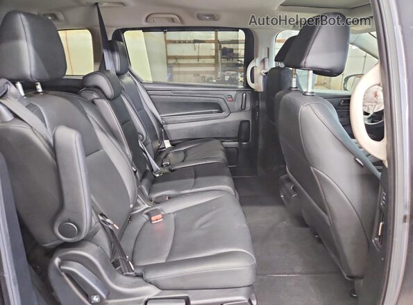 5FNRL6H64SB073998 2025 HONDA ODYSSEY Gray Widok wnętrza z tyłu
