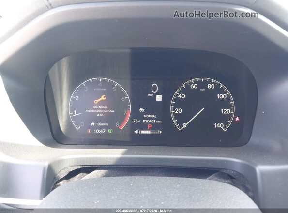 5FNRL6H64SB085276 2025 HONDA ODYSSEY Silver უკანა სავარძლების ხედი