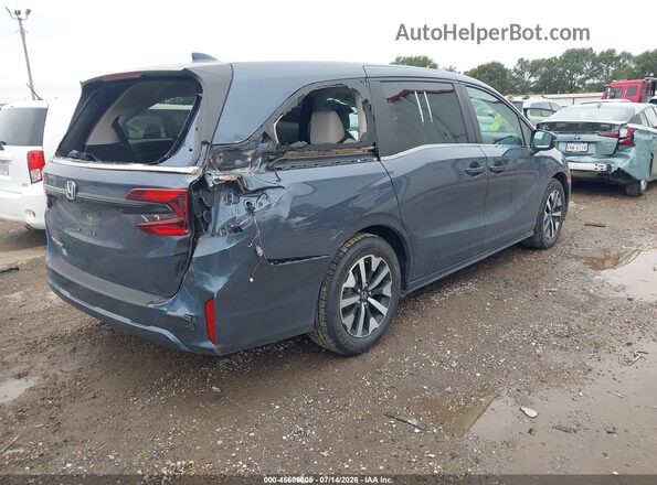 5FNRL6H64SB087075 2025 HONDA ODYSSEY Blue Tył prawy
