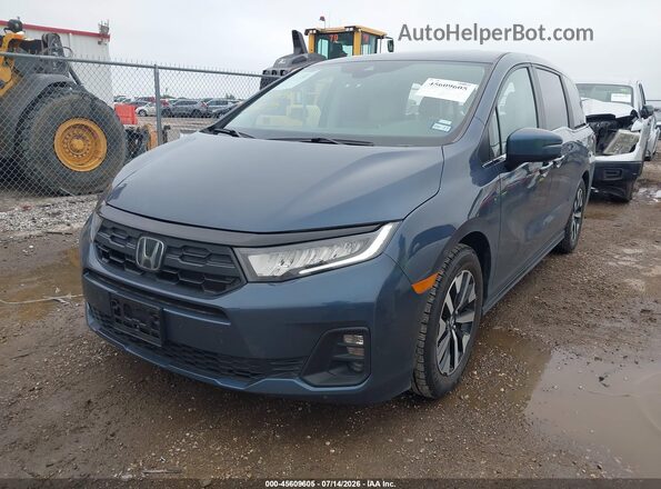 5FNRL6H64SB087075 2025 HONDA ODYSSEY Blue Przód lewy