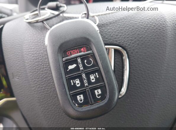 5FNRL6H64SB087075 2025 HONDA ODYSSEY Blue Widok deski rozdzielczej