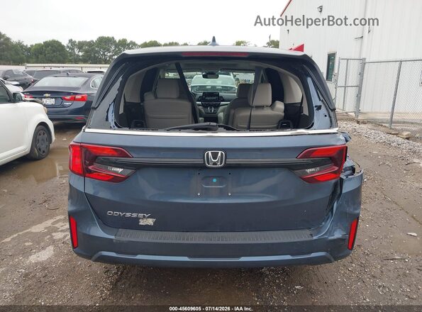 5FNRL6H64SB087075 2025 HONDA ODYSSEY Blue 