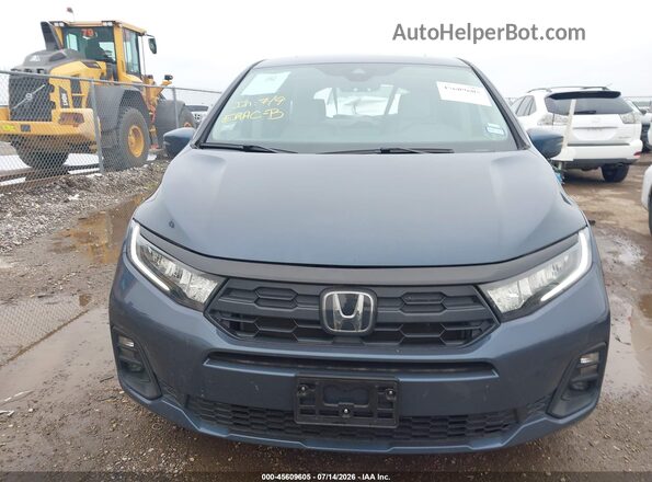 5FNRL6H64SB087075 2025 HONDA ODYSSEY Blue Widok zestawu wskaźników