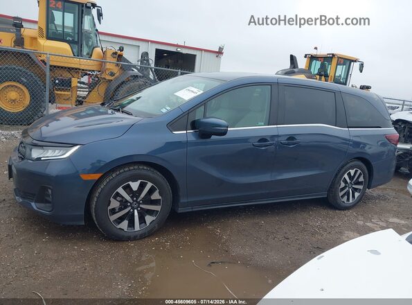 5FNRL6H64SB087075 2025 HONDA ODYSSEY Blue Widok wnętrza 360 stopni