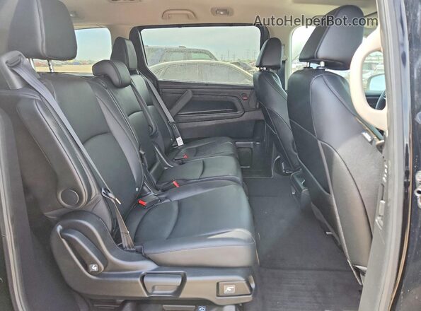 5FNRL6H64TB005797 2026 HONDA ODYSSEY Black უკანა სავარძლების ხედი