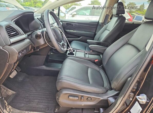 5FNRL6H64TB005797 2026 HONDA ODYSSEY Black წინა სალონის ხედი
