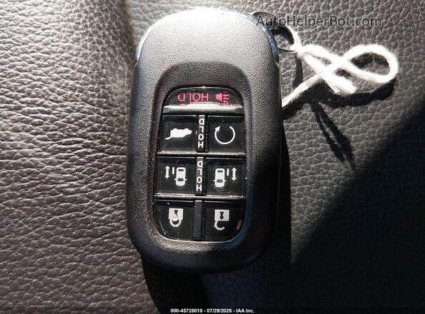 5FNRL6H64TB010658 2026 HONDA ODYSSEY Gray Dashboard view