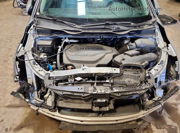5FNRL6H65RB005493 2024 HONDA ODYSSEY Серебряный Вид подкапотного пространства