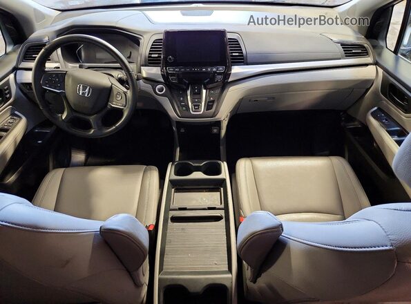 5FNRL6H65RB005493 2024 HONDA ODYSSEY Серебряный Вид панели приборов