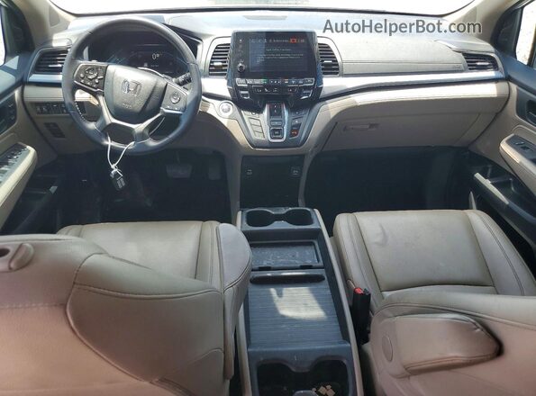 5FNRL6H65RB018969 2024 HONDA ODYSSEY White Widok deski rozdzielczej